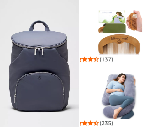 Preparing for Motherhood cover photo collage