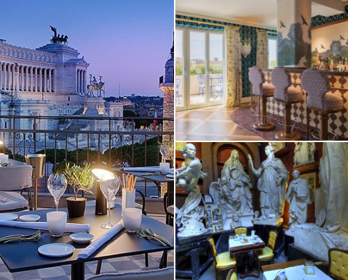 When in Rome... drink like a Roman cover photo collage