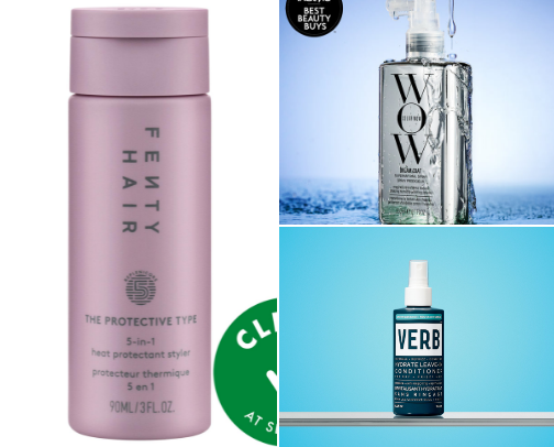 Thin hair products that won’t weigh your hair down - must haves cover photo collage