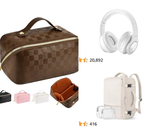 My Favourite Affordable Travel Accessories ✈️ cover photo collage