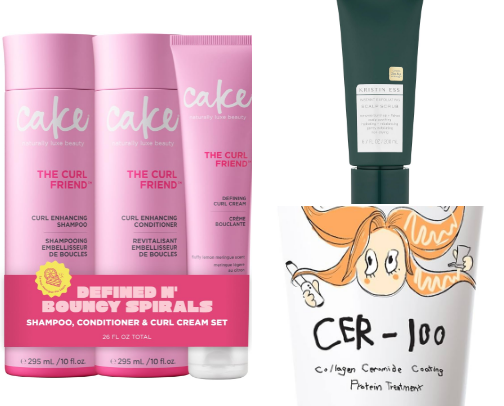 Happy Hair Faves for 2b/c, dry hair cover photo collage