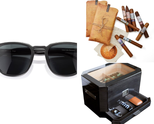 Stocking stuffers for Dad cover photo collage