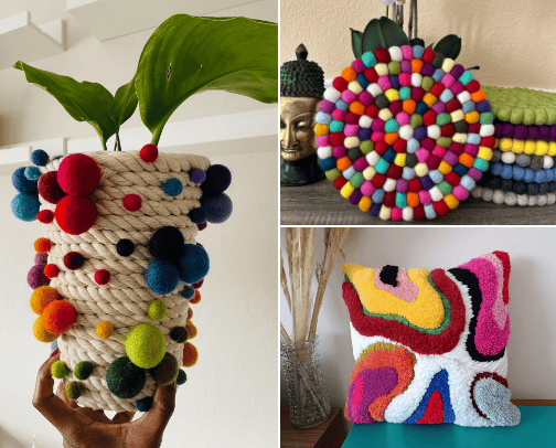 Colorful Home Accents cover photo collage