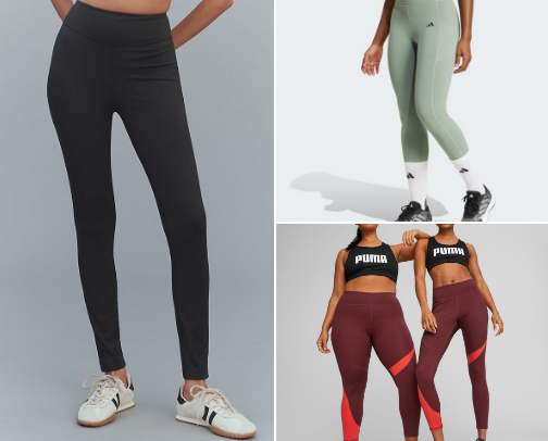 Leggings cover photo collage