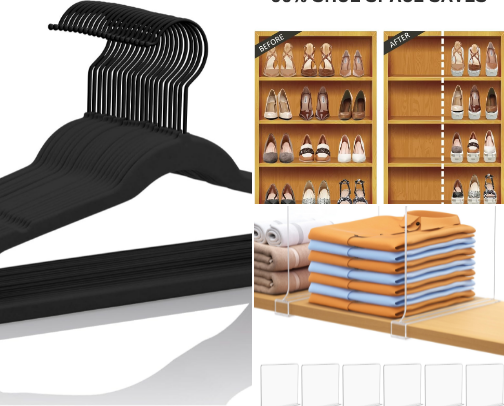 Closet Organisation cover photo collage