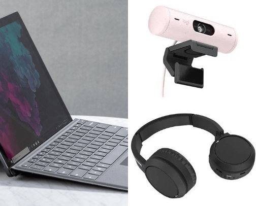Technology cover photo collage