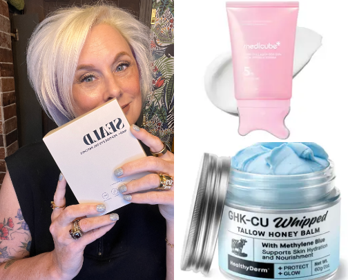 Better options for skincare and travel ease (these ARE cleaner options but NOT totally toxic free ) we do our best here to eliminate what we can and offset what we can’t ! cover photo collage