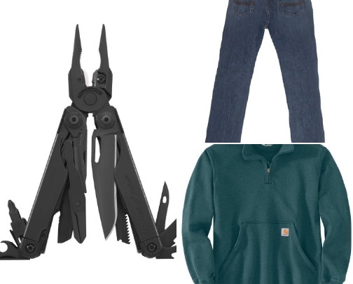 CHRISTMAS gift ideas for blue collar husband cover photo collage