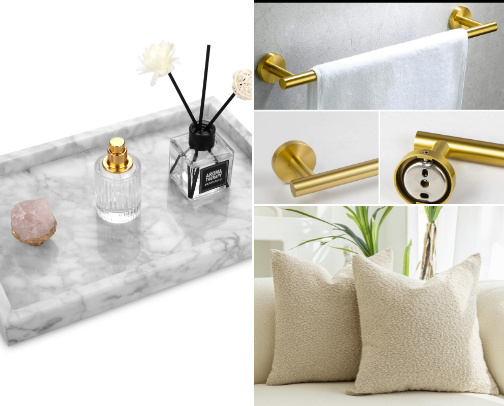 Luxury Home Finds (Quiet Luxury on a Budget) cover photo collage