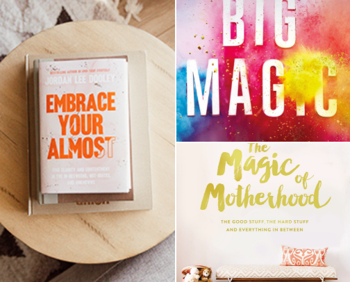 Need a pick me up in life? Pick up these sweet books! cover photo collage
