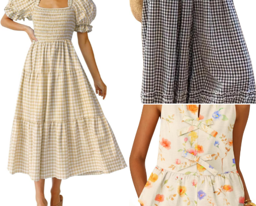 Loving Gingham Right Now cover photo collage