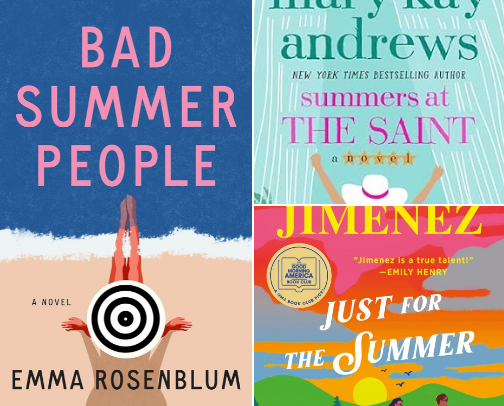 Summer reading list cover photo collage