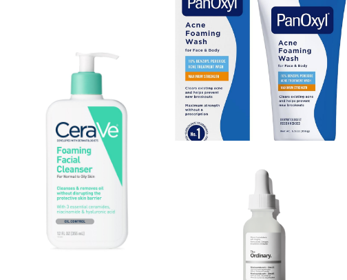 Things that fixed my acne ✨ cover photo collage