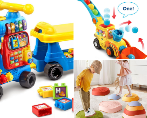 Gift / toys for toddlers under 2 years old cover photo collage