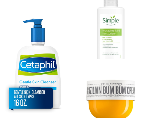 Skincare I actually use & would rebuy cover photo collage