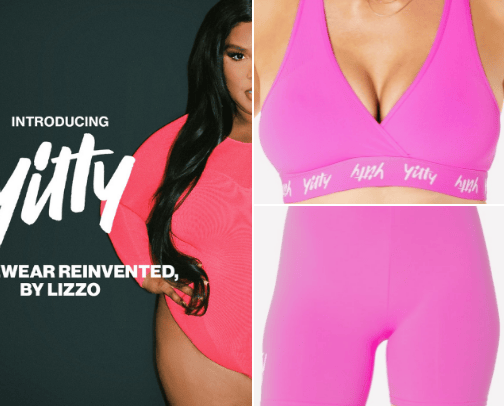 Yitty x Fabletics cover photo collage