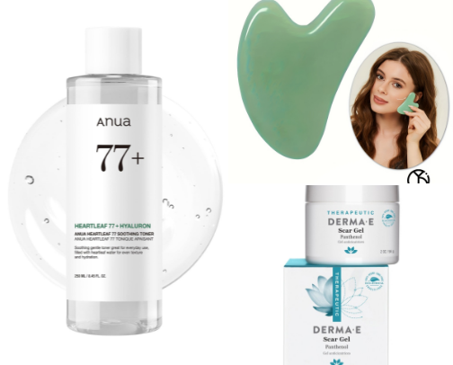 Skincare FAVS cover photo collage