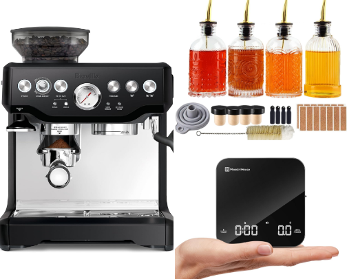 My At Home Coffee Necessities cover photo collage