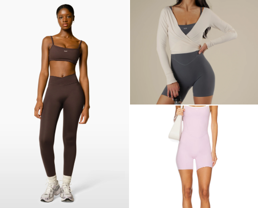 Pilates Princess Outfits cover photo collage
