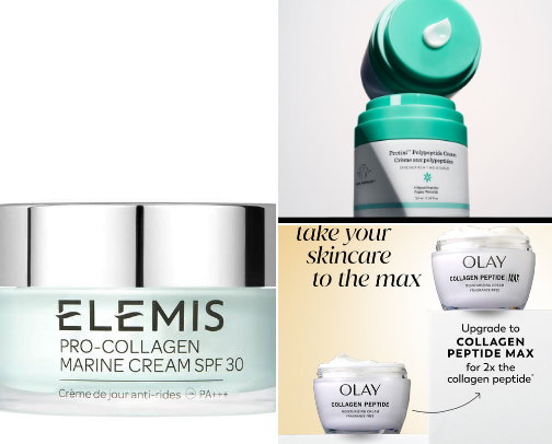 Best Collagen & Firming Skincare for Tight, Youthful Skin cover photo collage