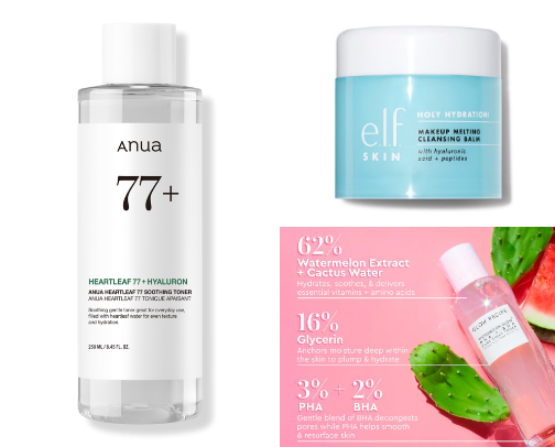 Glowing Skin Essentials cover photo collage