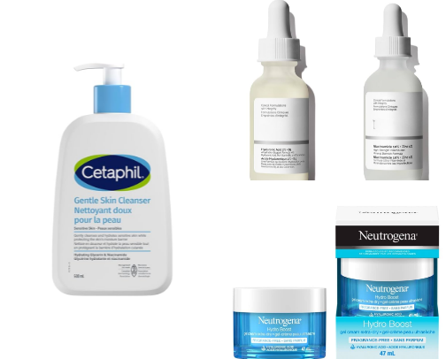 Affordable Skincare Favorites Under $35 cover photo collage