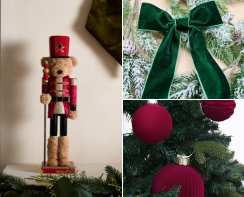 Ralph Lauren Christmas cover photo collage
