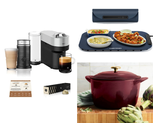 Cook, sip, enjoy: Cozy Kitchen Favorites cover photo collage