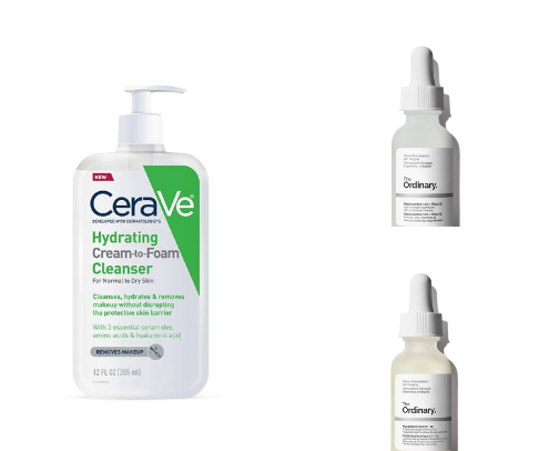My favorite skin care cover photo collage