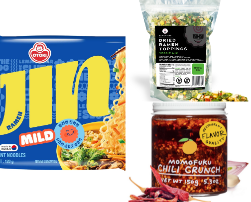 Things I Keep Around For Better Instant Ramen cover photo collage