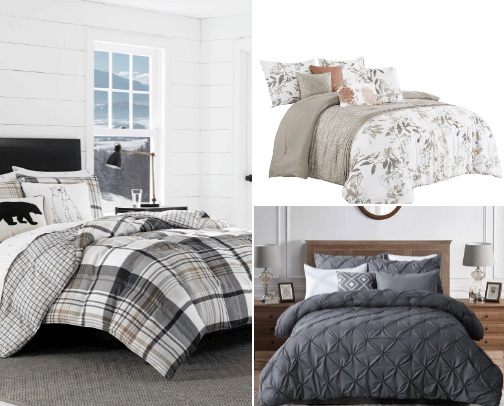 Bedding cover photo collage