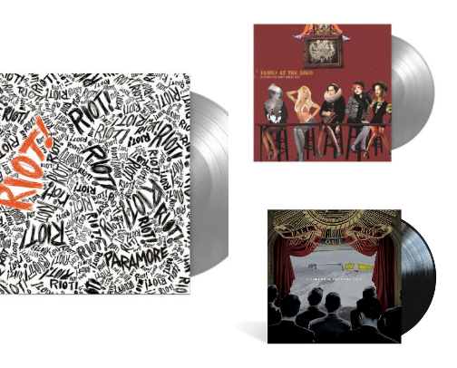 Emo/Alt Vinyls cover photo collage