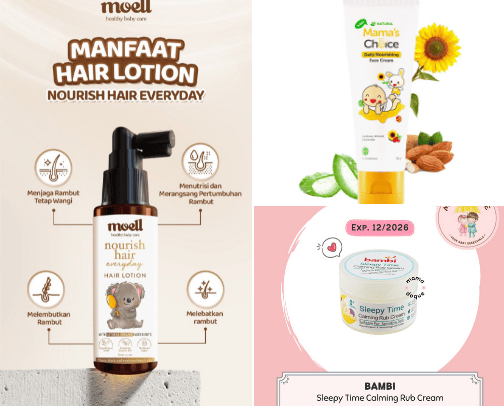 Rekomendasi Skincare Bayi yang Aman cover photo collage