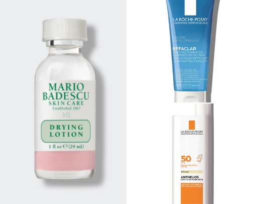 Skincare cover photo collage