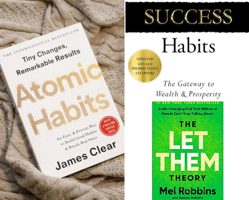 Must-Reads that'll level up your Life cover photo collage