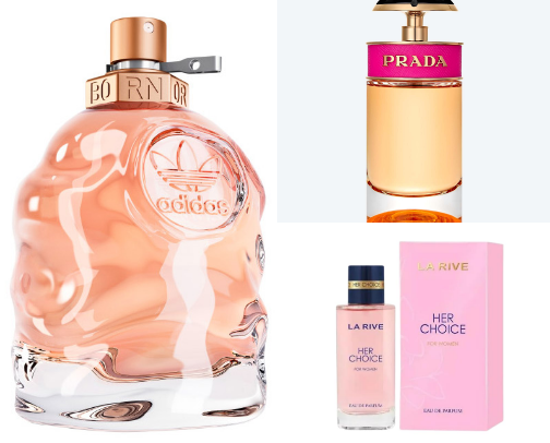 Fave perfumes cover photo collage