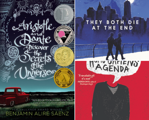 My favorite queer book recs cover photo collage