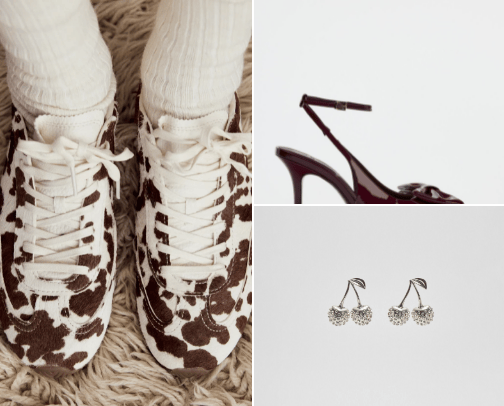Accessories and shoes cover photo collage