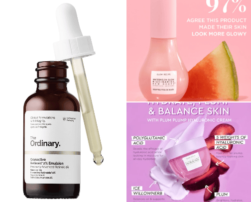 Skincare favorites 😍 cover photo collage