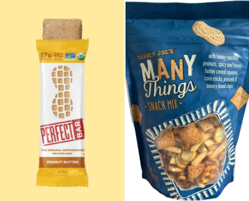 On The Go Travel Snacks cover photo collage