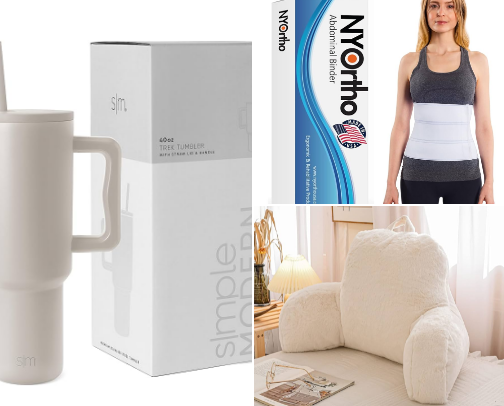 Postpartum Favorites - 2x C-Section Mama cover photo collage