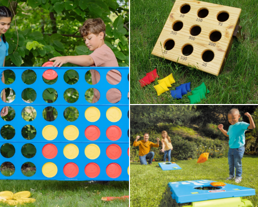 Fun Things To Do Outside cover photo collage