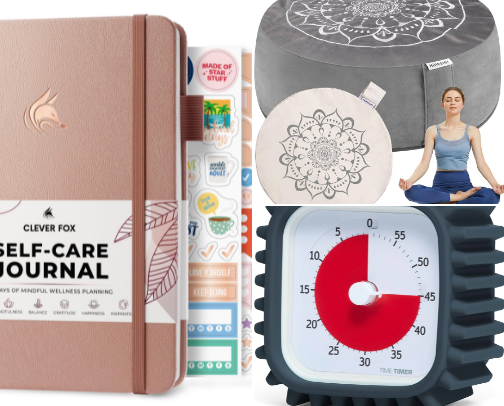 Mindfulness & Meditation Essentials cover photo collage