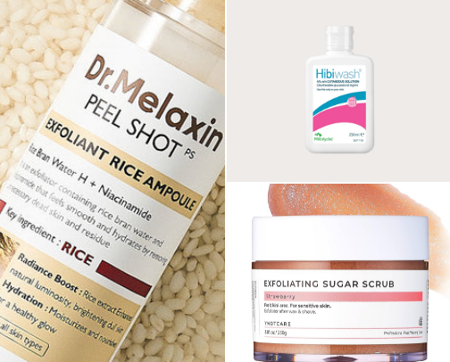 Skin care but not for your face😛 cover photo collage