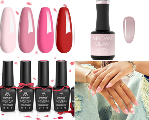 DIY nail girlies 💅❤️ cover photo collage