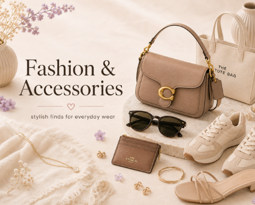 Fashion & Accessories Favorites for Easy Everyday Style cover photo collage