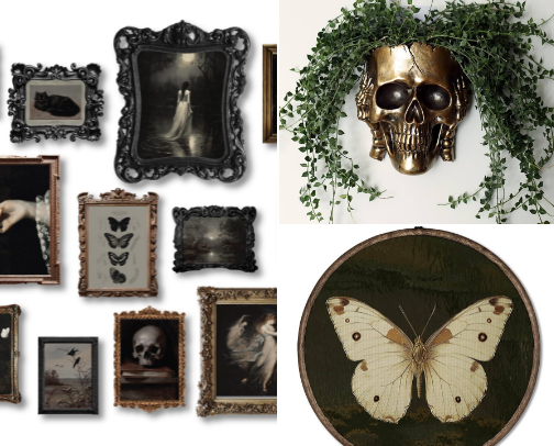 ✨Ghoul goals: Dark & Dreamy Home Aesthetic✨ cover photo collage