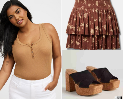 Plus Size Fashion cover photo collage