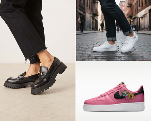 My Favorite Stylish & Comfortable Shoes for Women & Men cover photo collage