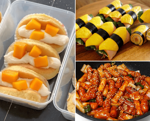 My favorite COOKING youtube channel cover photo collage
